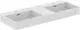 IS-Doppelwaschtisch-Extra-je-1-Hl-m-Uel-1200x450x150mm-Weiss-mit-IdealPlus-T3731MA gallery number 4